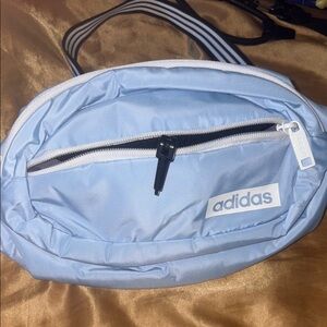 Adidas Sky Blue Waist Bag